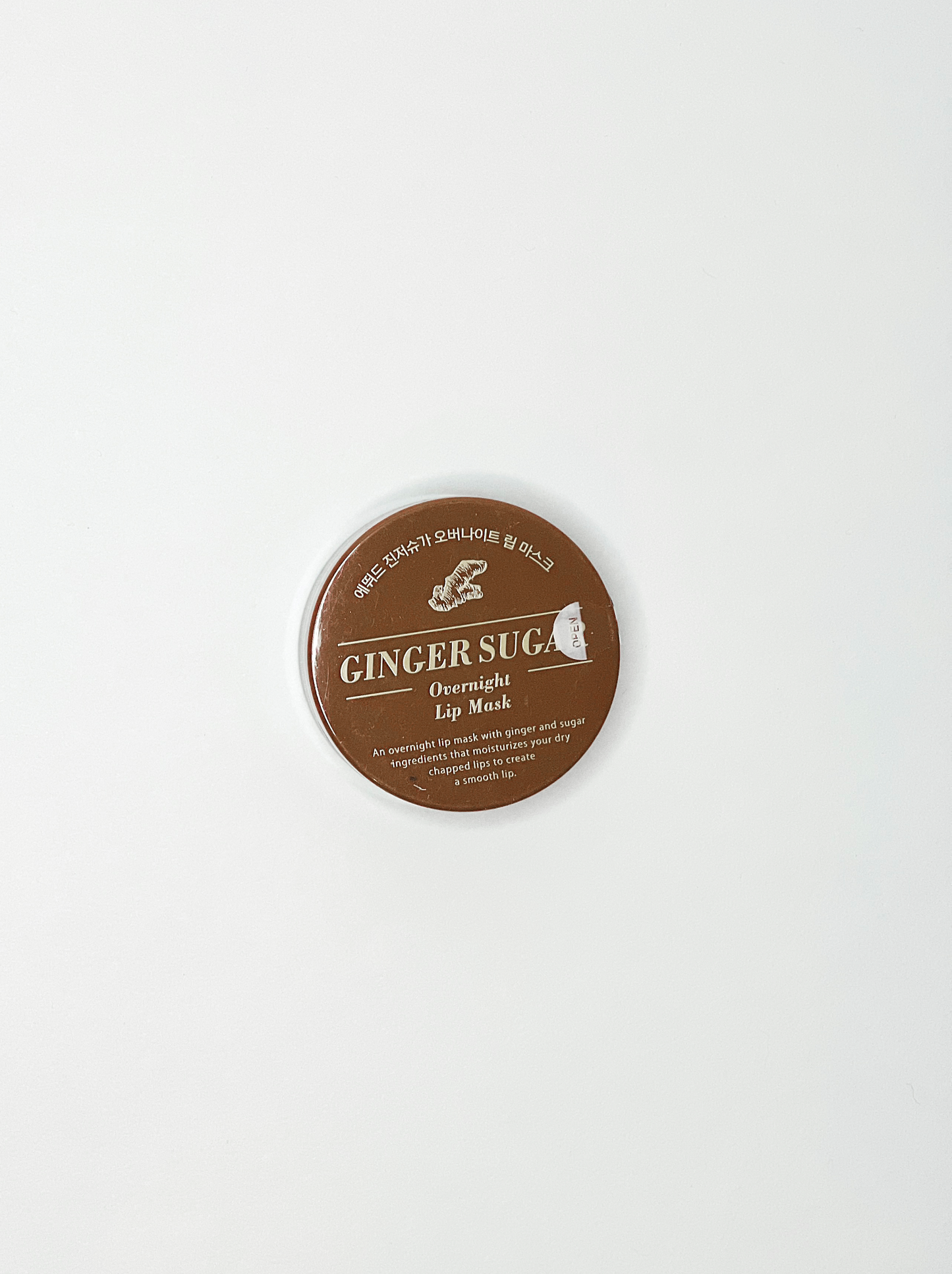 Etude ginger sugar overnight lip mask jumbo a popular korean lip mask for smooth and moisturized lips.