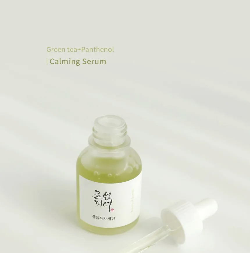 A cruelty-free calming serum by beauty of joseon a popular korean skincare brand.
